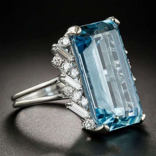 Azure Dream Radiance Ring