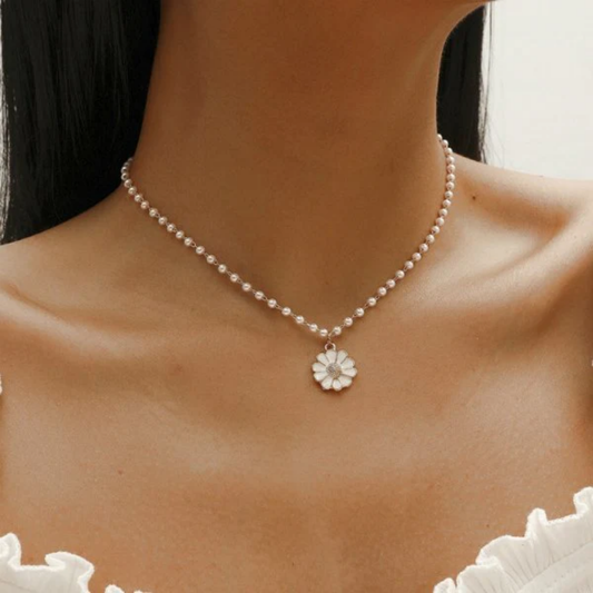 Blossom Grace Pearl Necklace