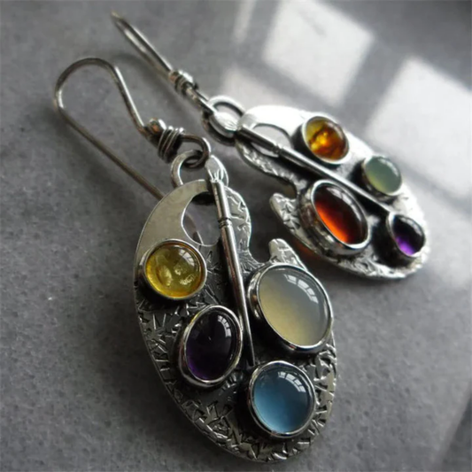Painter’s Muse Palette Earrings