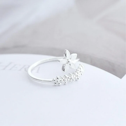 Blossom Whisper Adjustable Ring