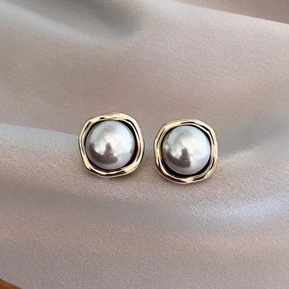 Luminous Grace Pearl Earrings