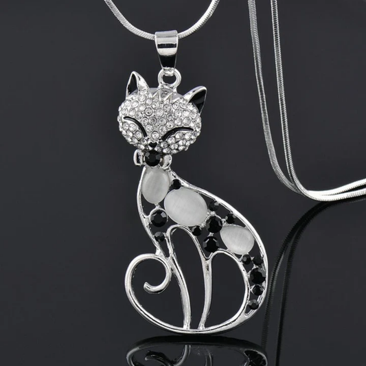 Moonlit Whiskers Pendant