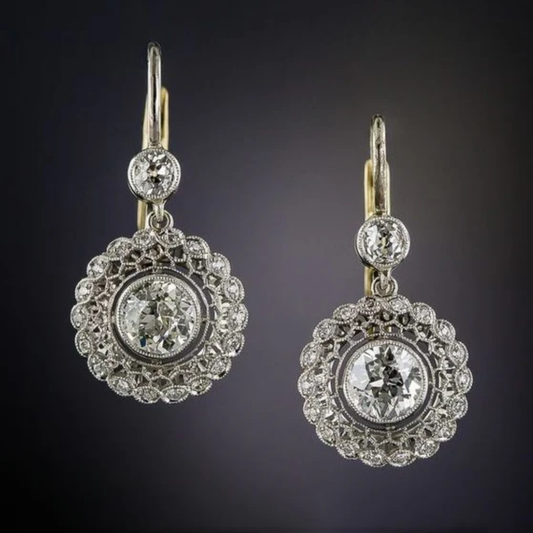 Radiance Royale Vintage Earrings