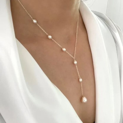 Pearl Cascade Necklace