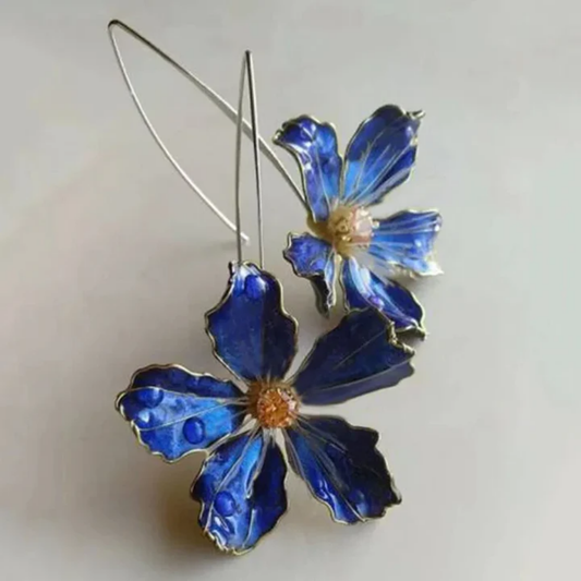 Midnight Blossom Earrings