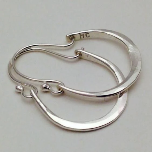 Celestial Arc Hoop Earrings