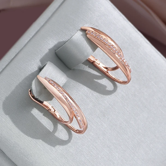 Rose Dusk Elegance Earrings