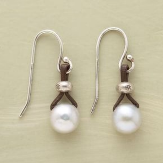 Seashore Pearl Drop Earrings