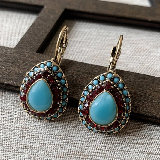 Desert Oasis Teardrop Earrings