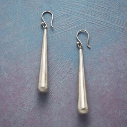 Silver Rainfall Drop Earrings
