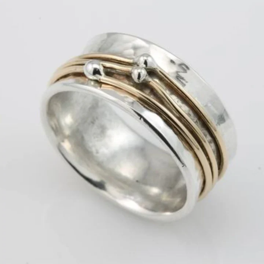 Golden Pathway Ring