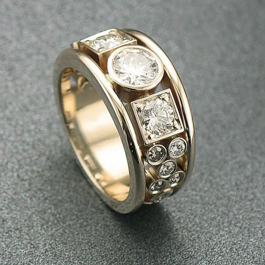 Imperial Radiance Crystal Ring