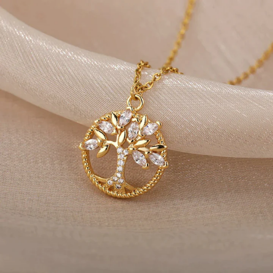 Eternal Roots Crystal Necklace