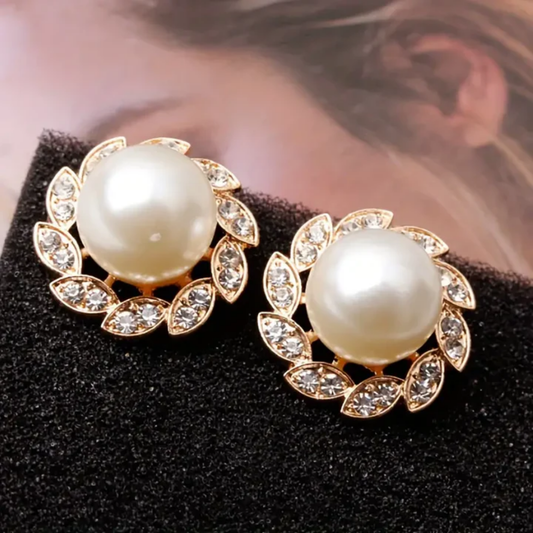 Eternal Pearl Bloom Earrings