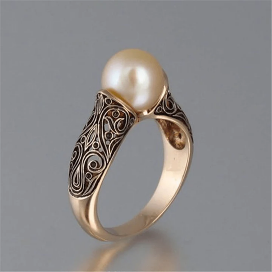 Mystic Pearl Heritage Ring