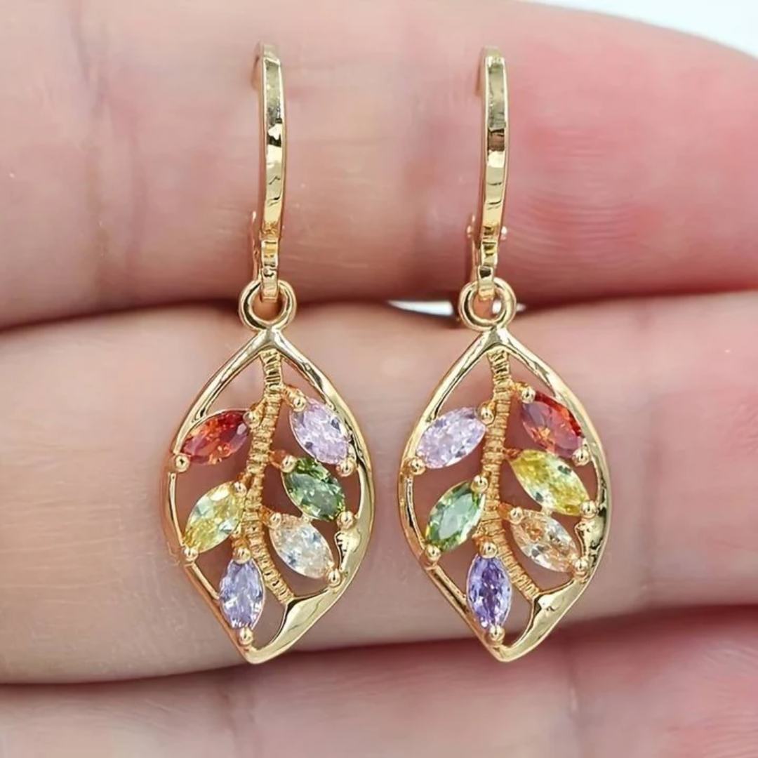 Enchanted Autumn Leaf Earrings