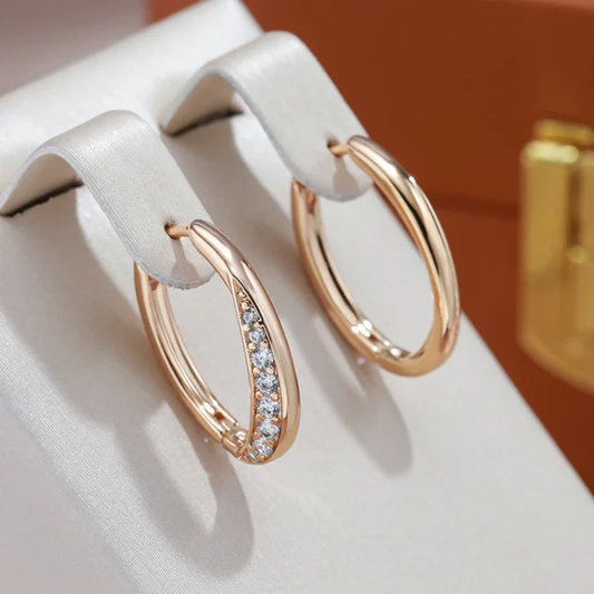 Eternal Glow Hoop Earrings
