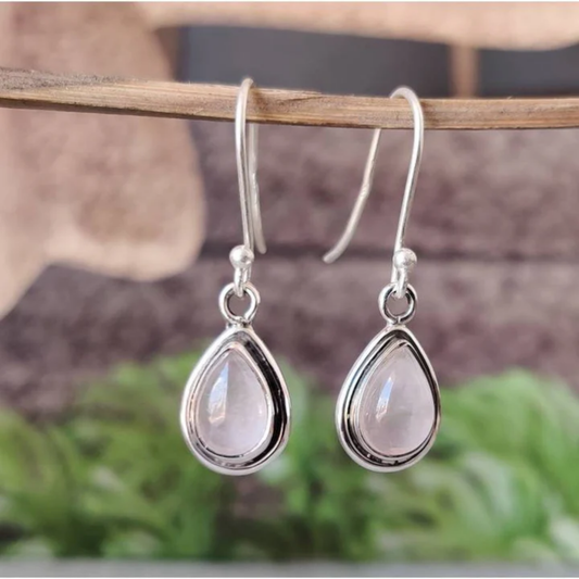 Moonlit Tearstone Earrings