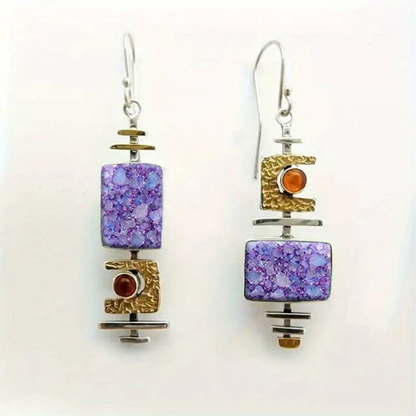 Celestial Harmony Gem Earrings