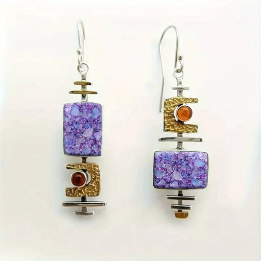 Celestial Harmony Gem Earrings