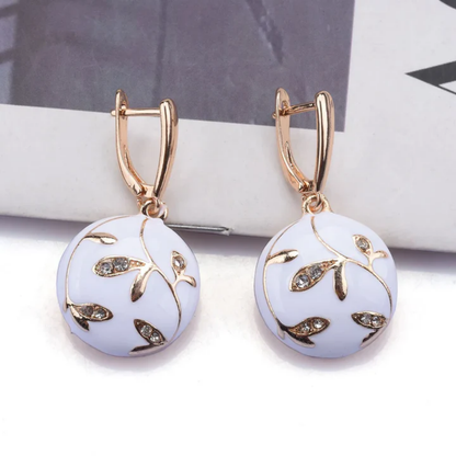 Moonlit Vine Elegance Earrings
