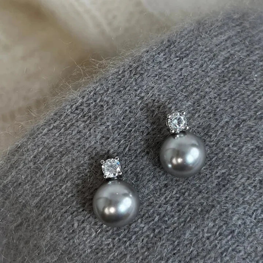 Moonlit Grace Pearl Earrings