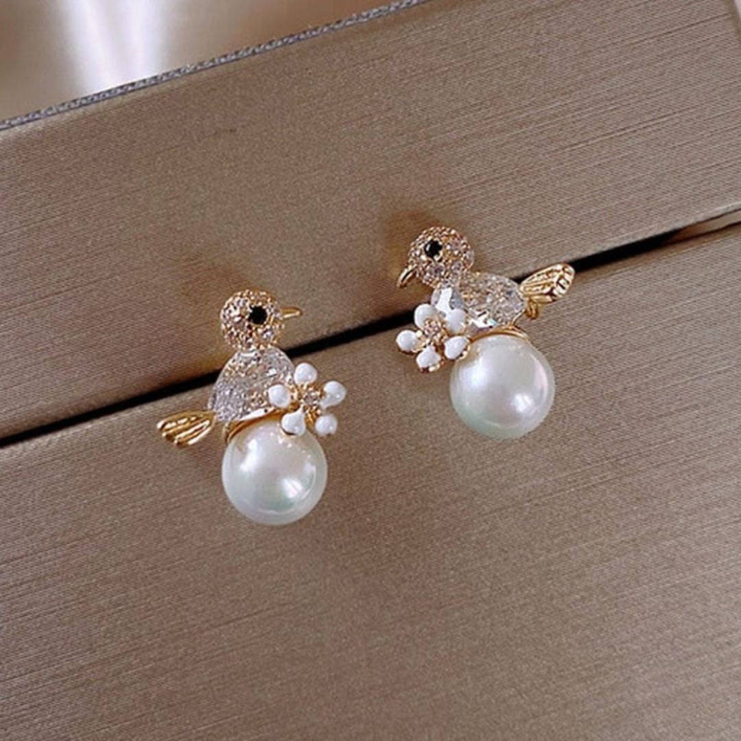 Songbird Pearl Blossom Earrings