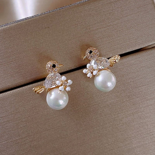 Songbird Pearl Blossom Earrings