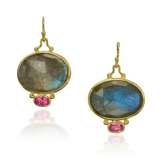 Mystic Dawn Gemstone Earrings