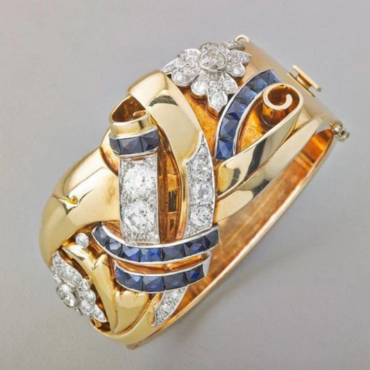Royal Bloom Sapphire Ring