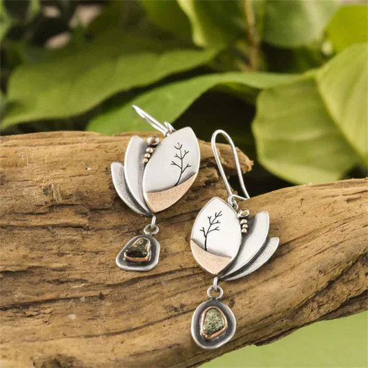 Whispering Leaf Dangle Earrings