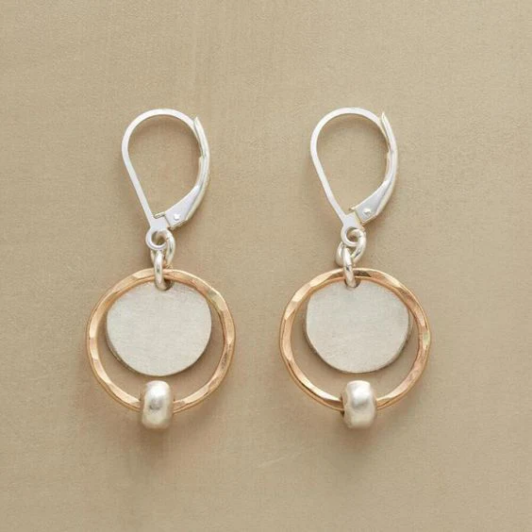 Golden Orbit Harmony Earrings