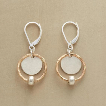 Golden Orbit Harmony Earrings