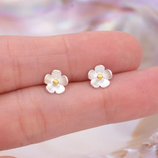 Petal Whisper Stud Earrings