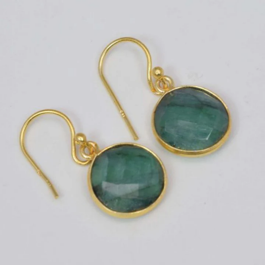 Emerald Tide Earrings
