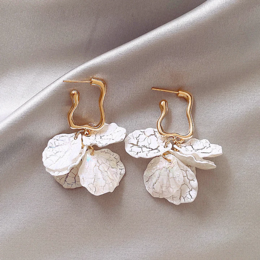 Whispering Petal Blossom Earrings