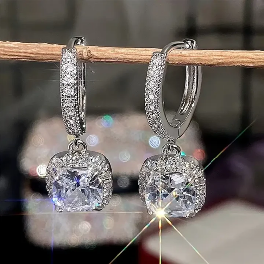Eternal Radiance Crystal Earrings