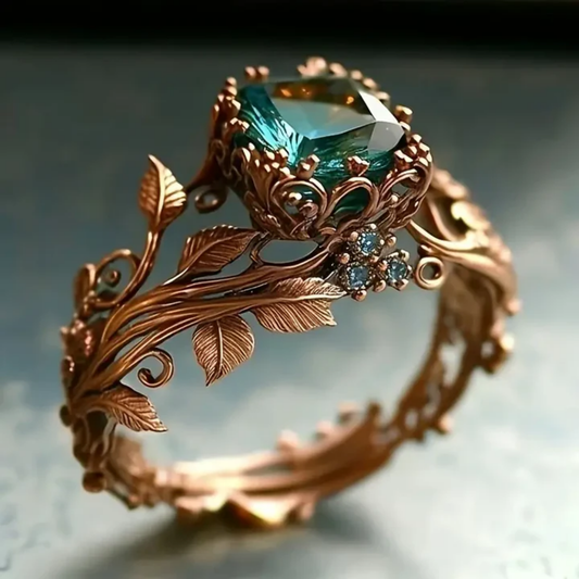 Enchanted Forest Crown Ring