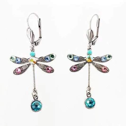 Celestial Dragonfly Radiance Earrings