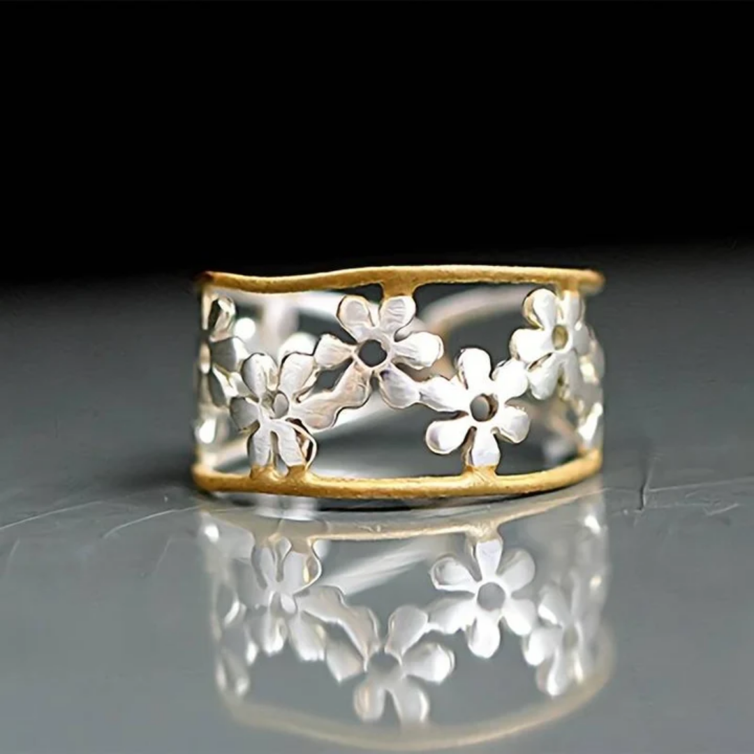 Blooming Grace Floral Ring